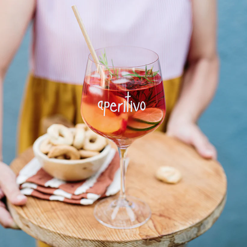 Set 2 calici cocktail Aperitivo