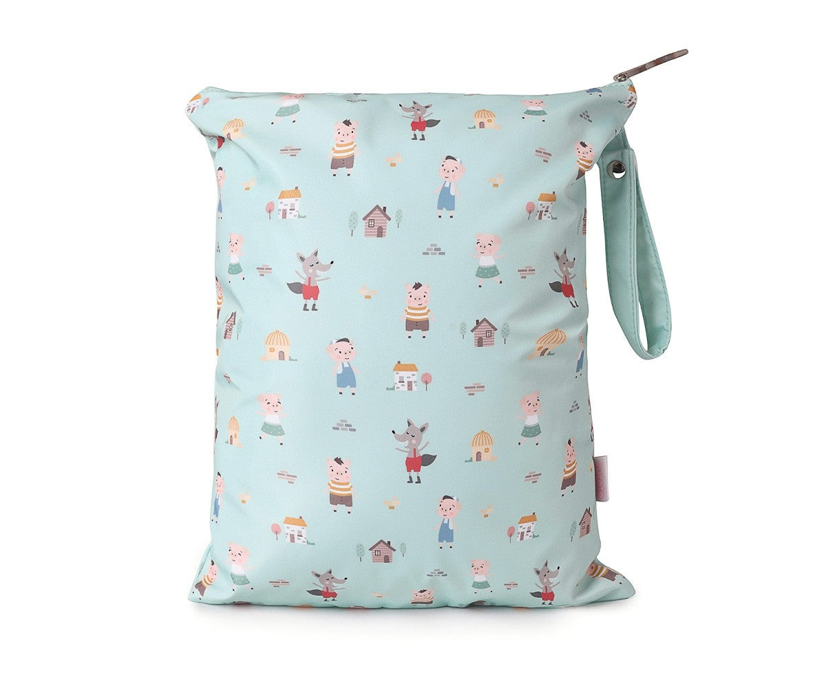 Borsa impermeabile Grande The Three Little Pigs Personalizzabile