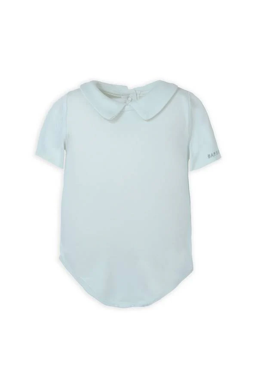 Body Bimbo Coletto Maniche corte - Light Blu - 18/24M