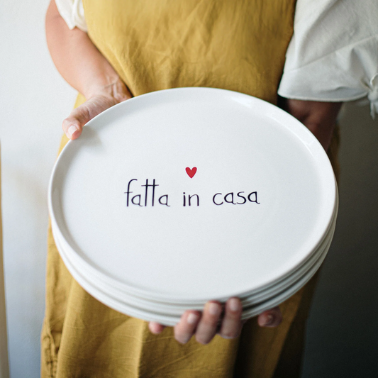 Piatto pizza Fatta in casa
