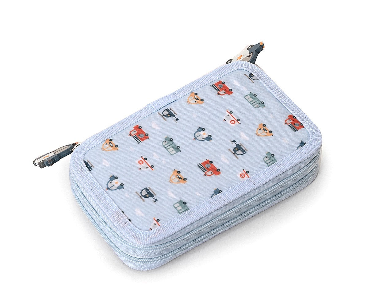 Astuccio Plumier Doppio City Cars
