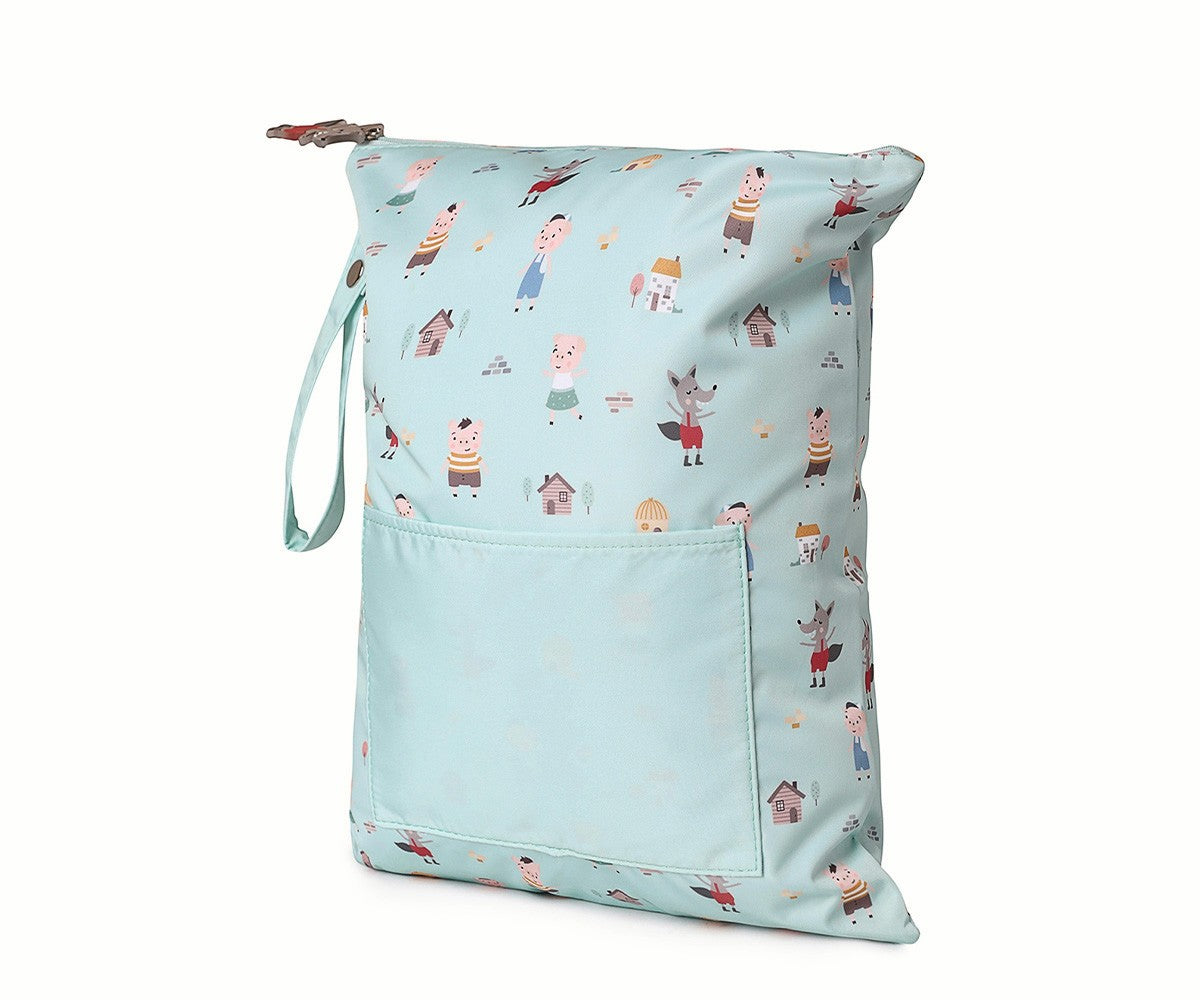 Borsa impermeabile Grande The Three Little Pigs Personalizzabile