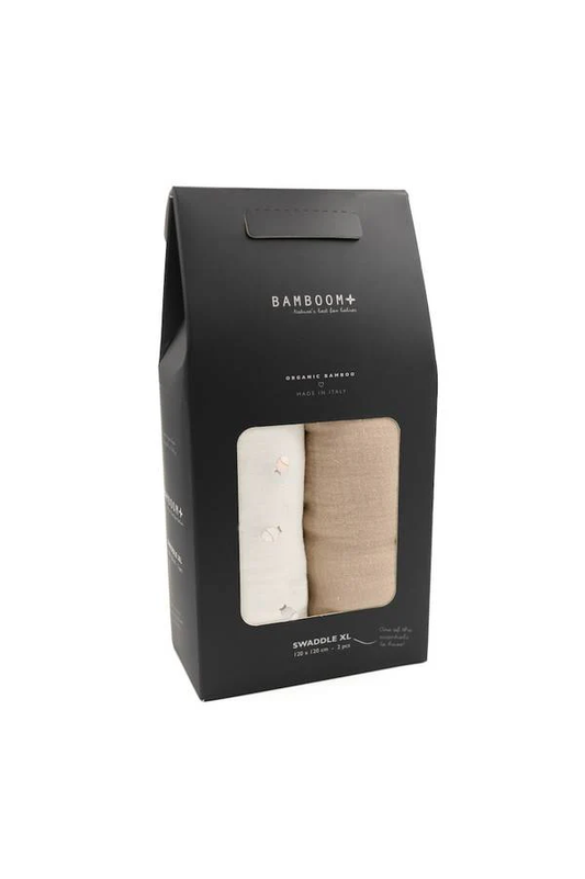 Swaddle XL 2 Pack - 120x120cm - Fishes