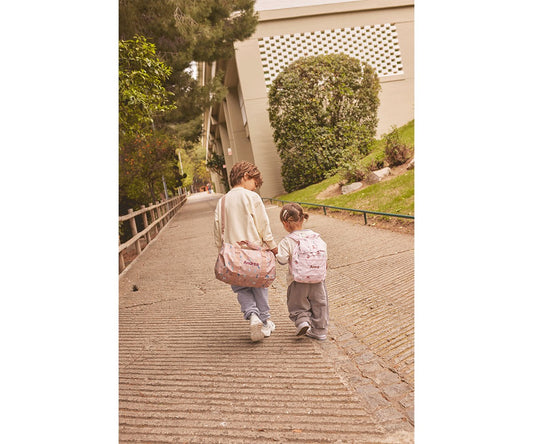 Zaino piccolo Tela Funny Letters Personalizzabile