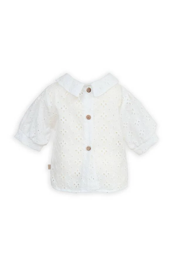 Camicia bimba - Off White - 12/18