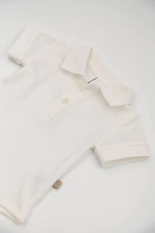 Body Bimbo Polo maniche corte - Off White