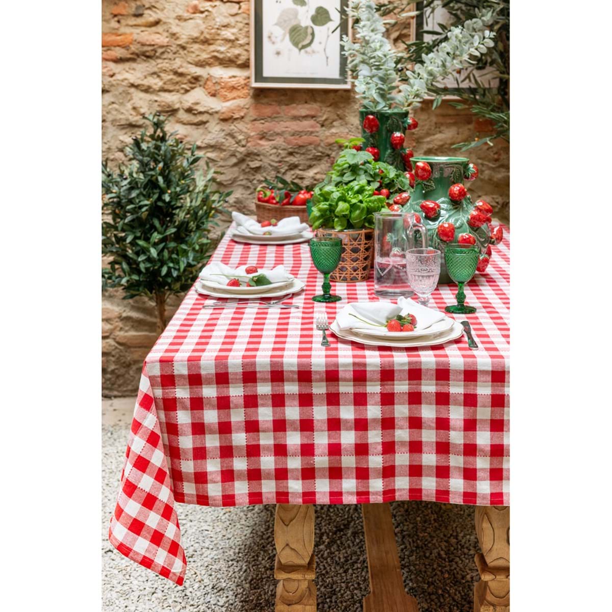 Tovaglia Colazione sull' Erba rossa