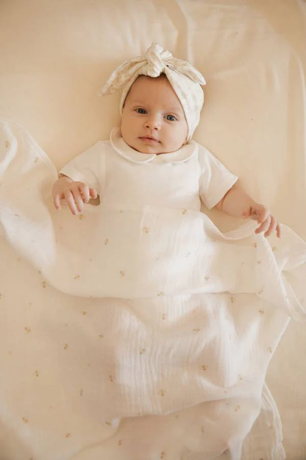 Body Bimba Collo Tondo Maniche corte - Off White