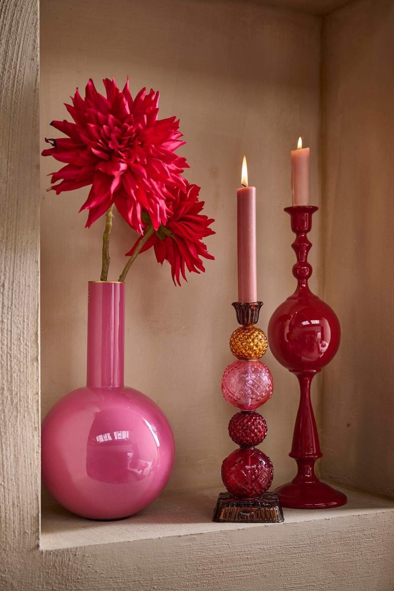 Vaso metal Medium Pink