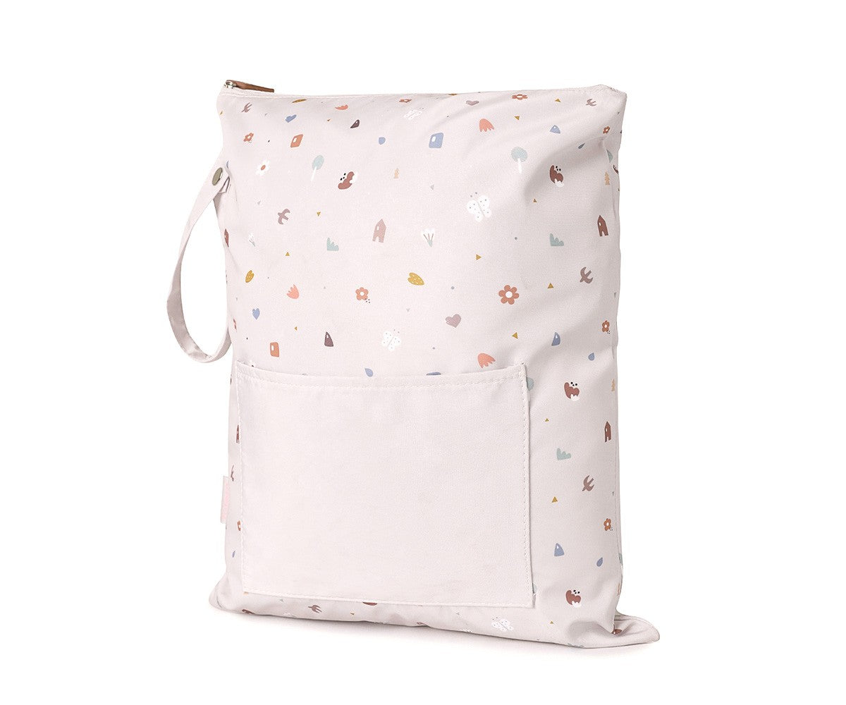 Borsa impermeabile Grande Geometric Nature Personalizzabile