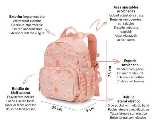 Zainetto Mouse Fairies Personalizzabile