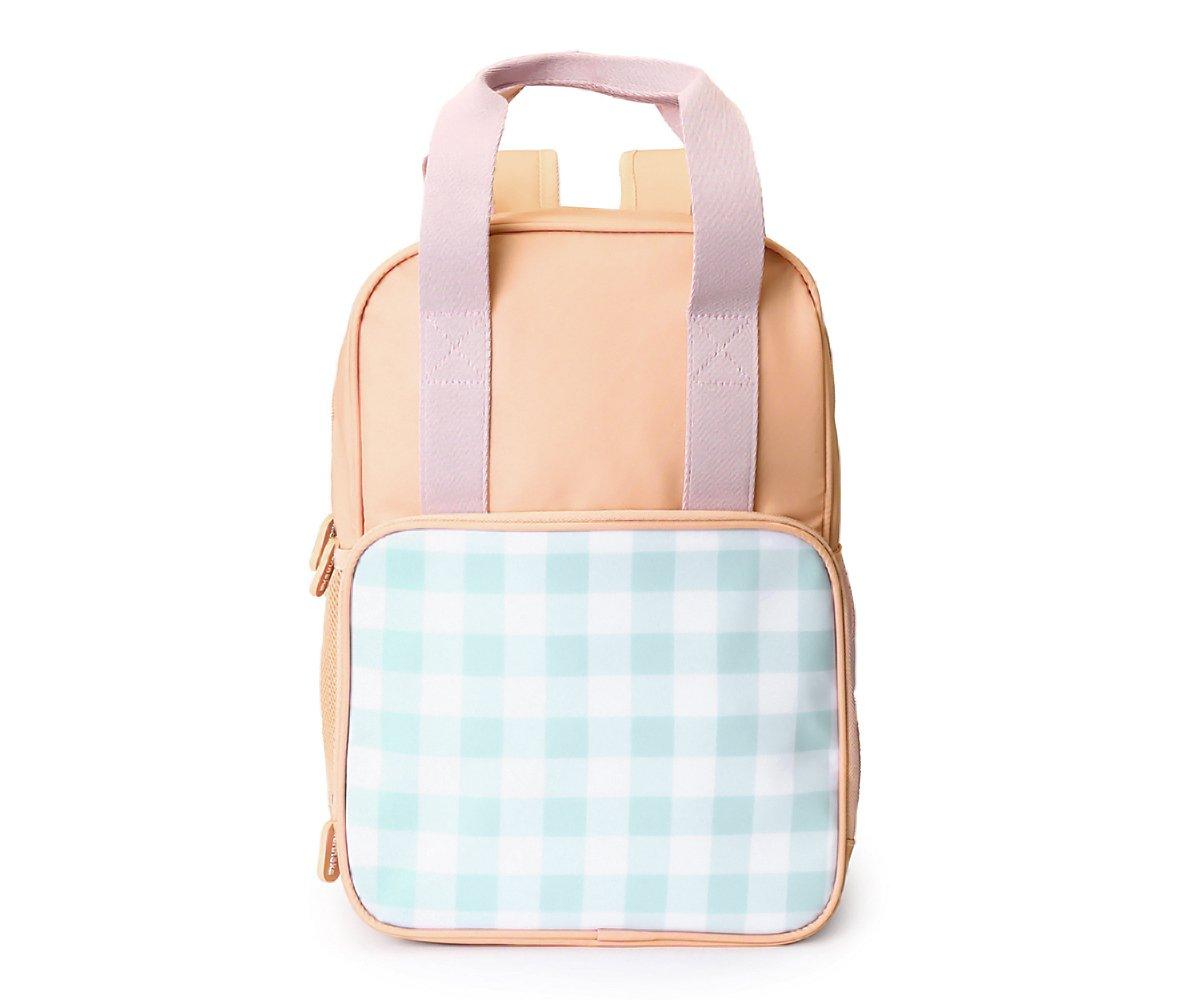 Zaino Scout Apricot-Vichy Aqua