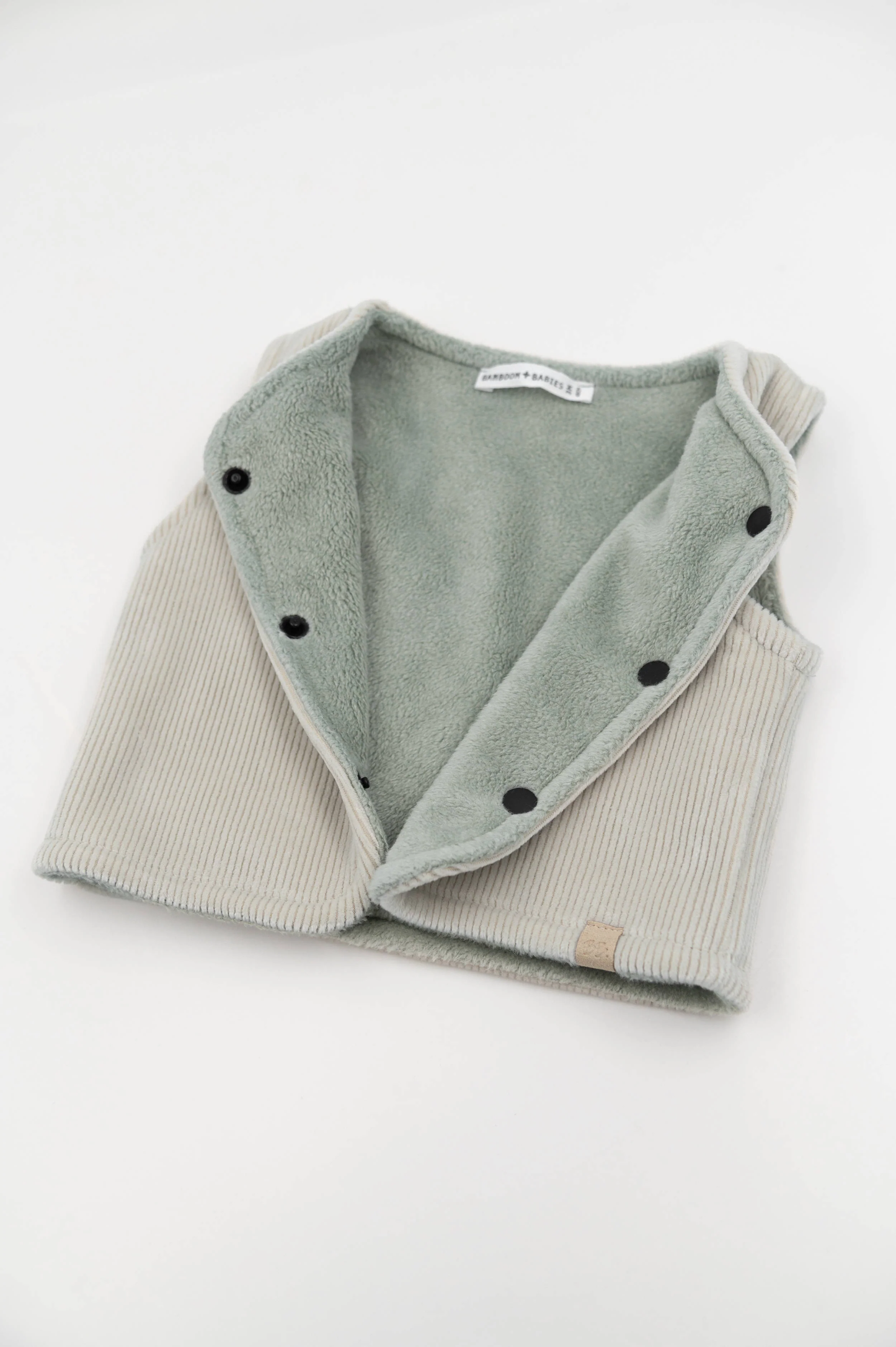 Gilet smanicato reversibile - Sky Grey