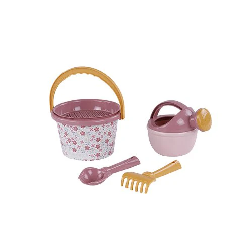 Set Spiaggia Secchiello Pink Flowers
