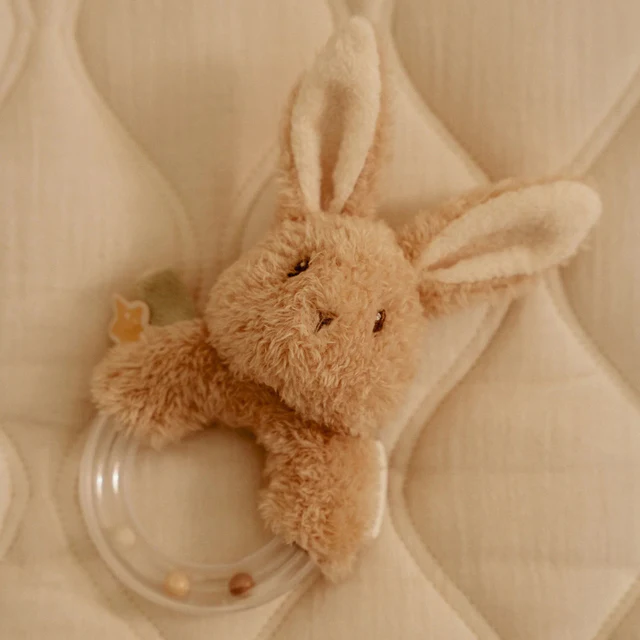 Rattle ring - Newborn Naturals - Bunny
