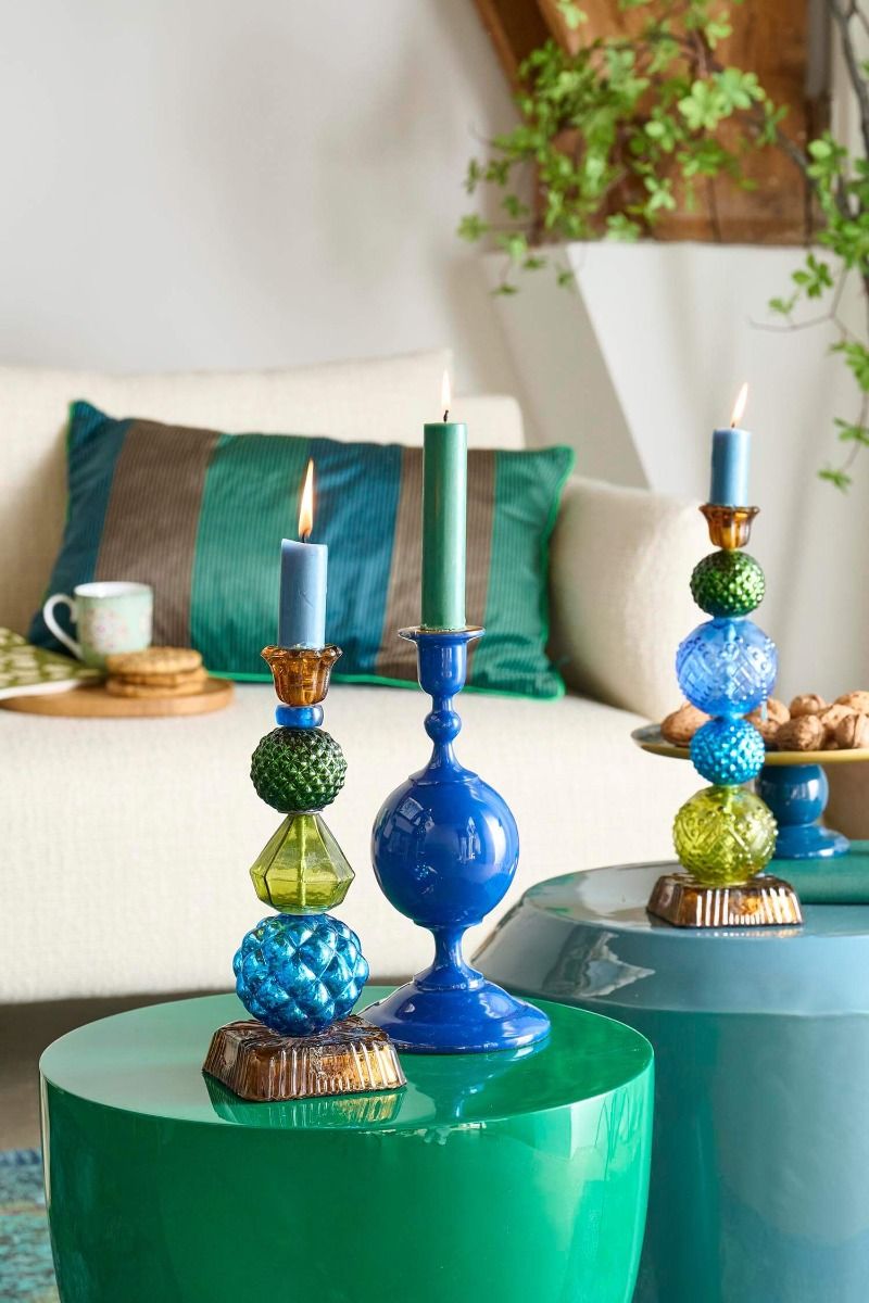 Candeliere Bead Blue/Green
