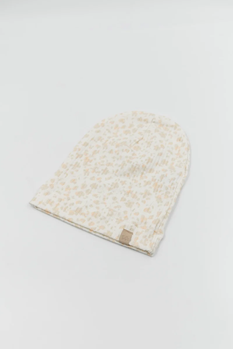 Cappellino Beanie - Print Petals