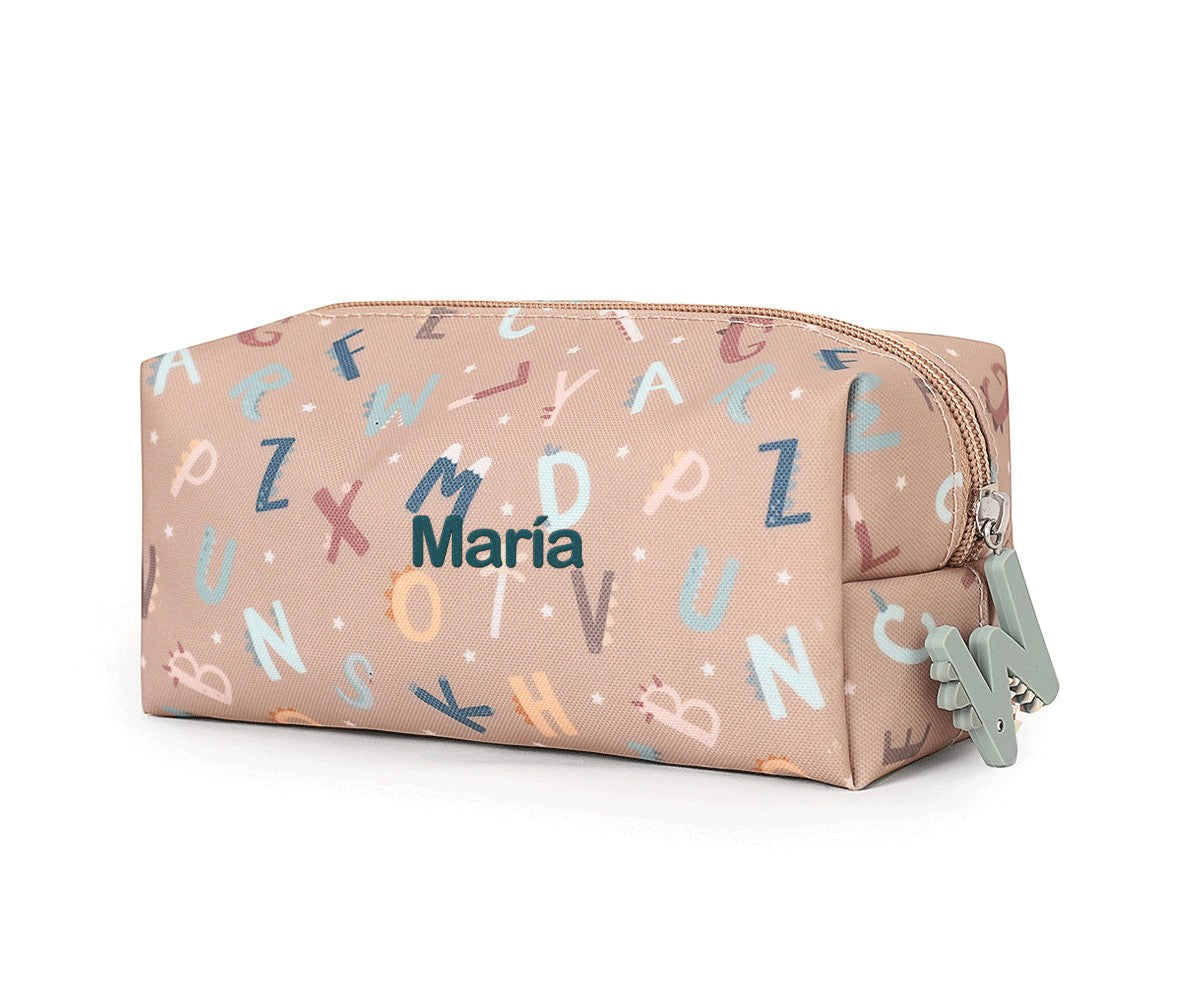 Astuccio Scuola Funny Letters Personalizzabile
