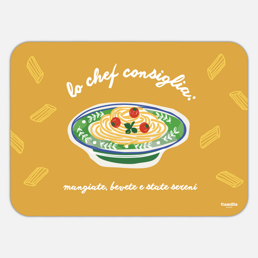 Tovaglietta Lo chef consiglia