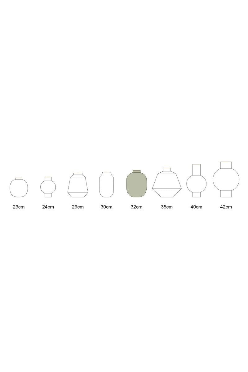 Vaso metal Dark Red