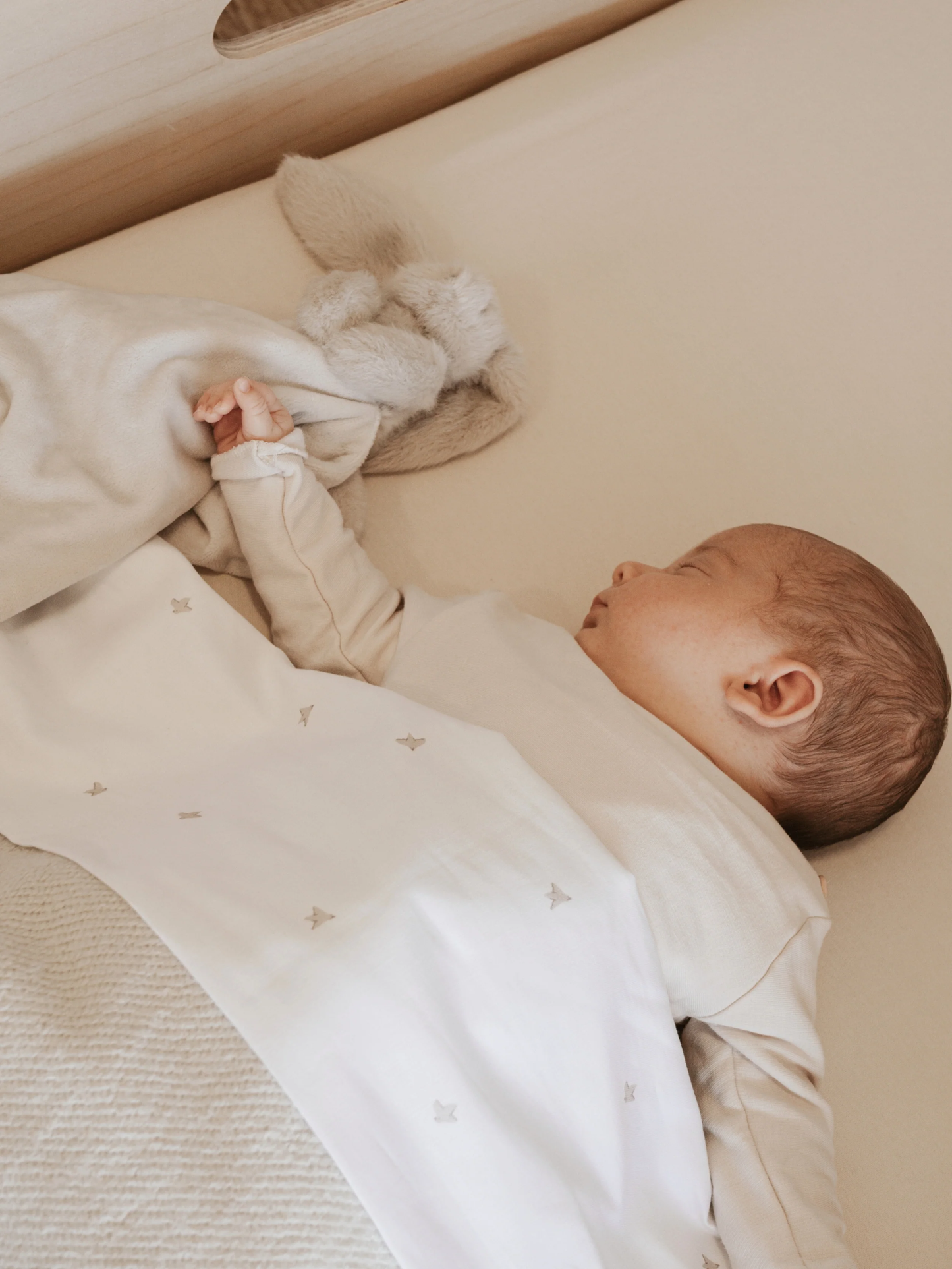 Doudou coniglietto - Warm Grey