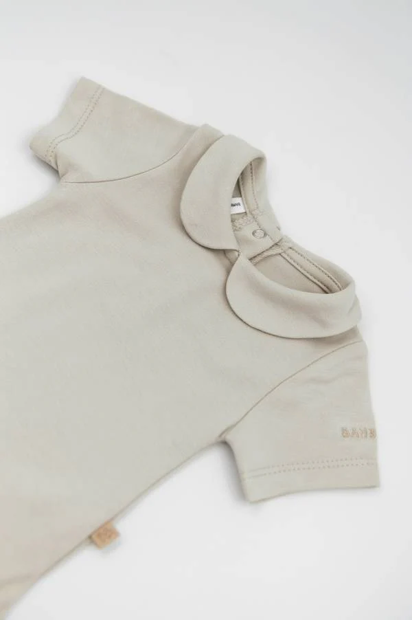 Body Bimba Collo Tondo Maniche corte - Sand