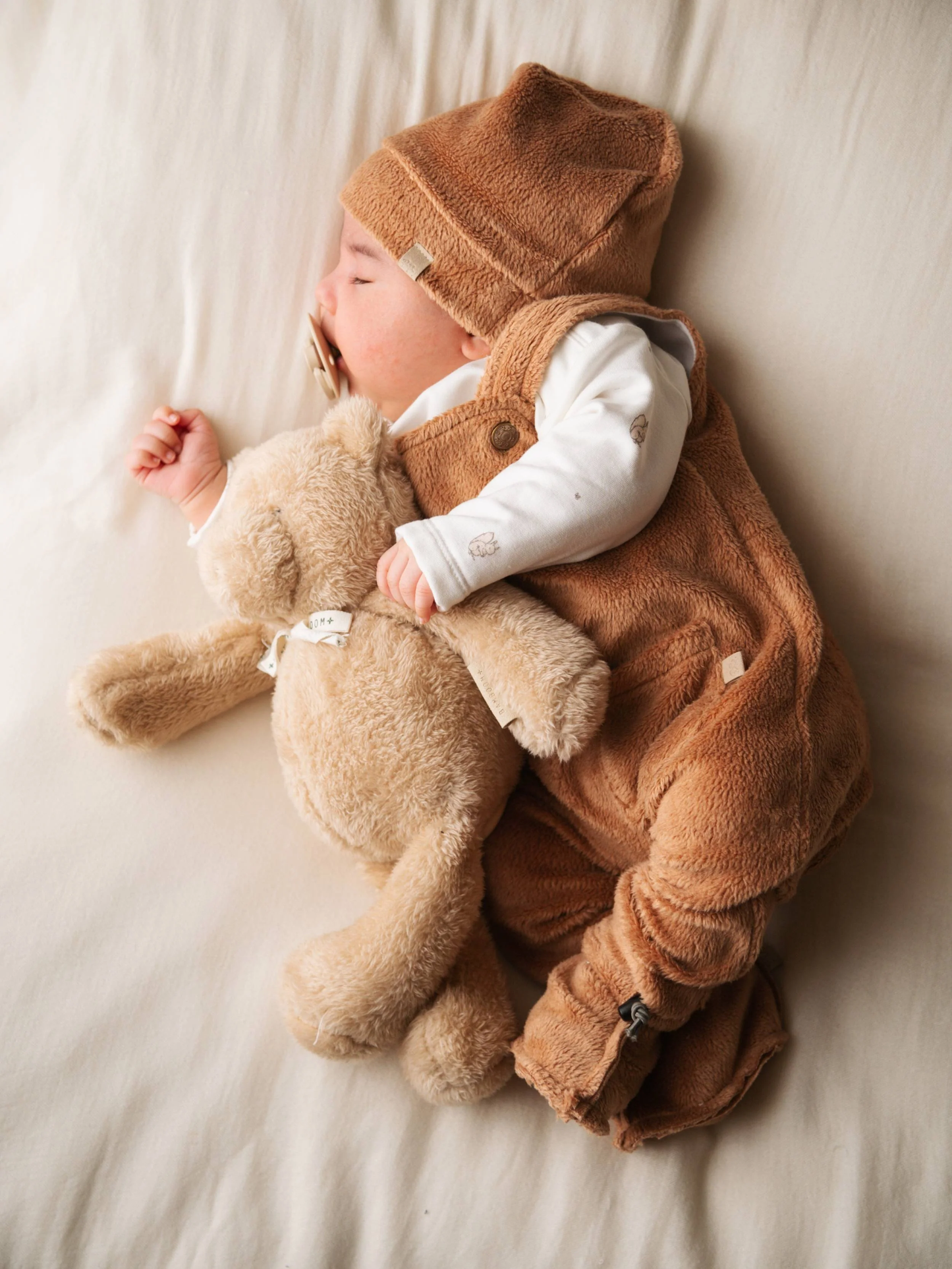 Tutina Salopette Teddy - Tan Camel