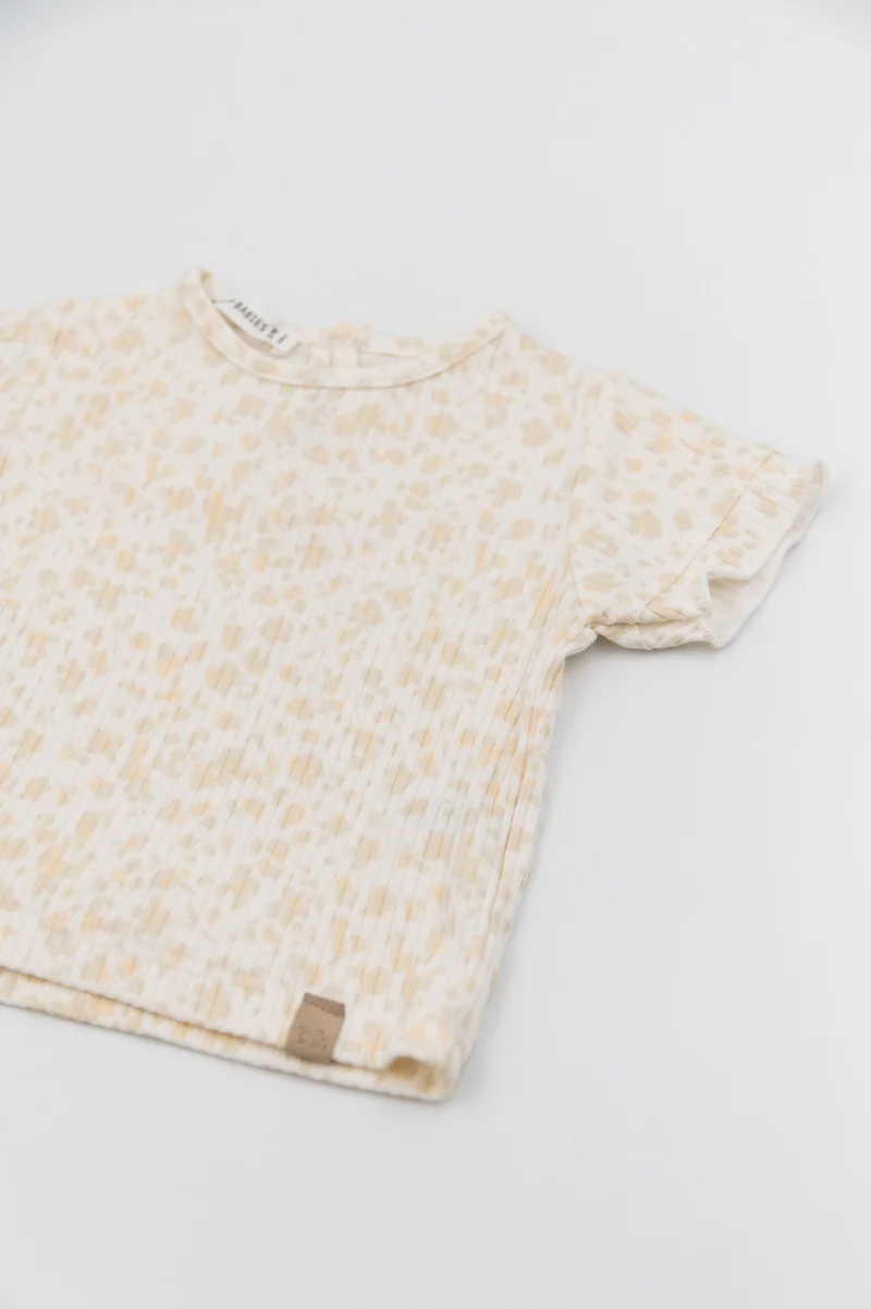 T-shirt maniche corte - Print Petals - 12/18M