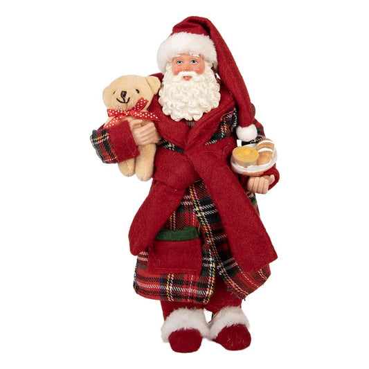 Babbo Natale con orsetto