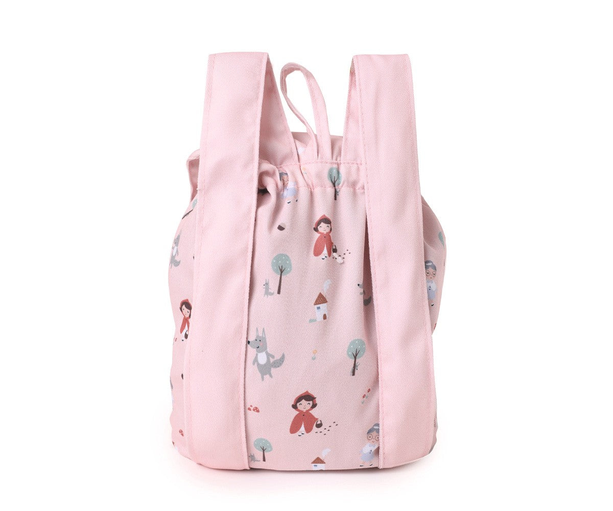 Zaino piccolo Tela Little Red Personalizzabile