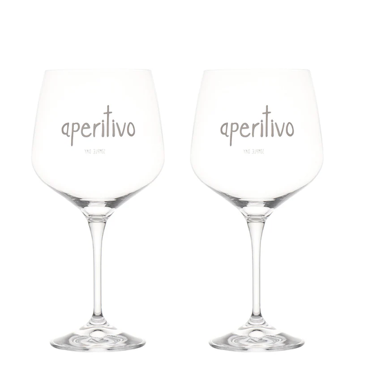Set 2 calici cocktail Aperitivo