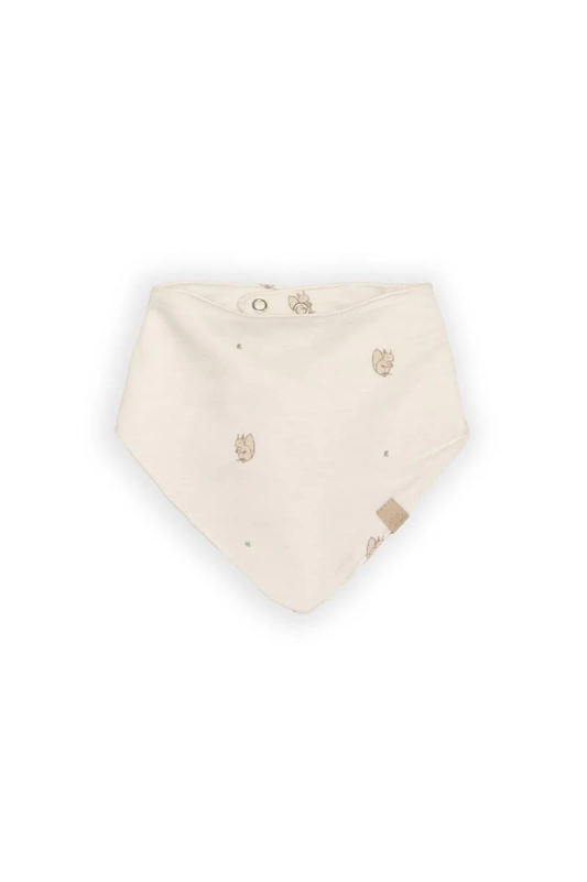 Bavaglino triangolo con lato in spugna - Print Squirrel