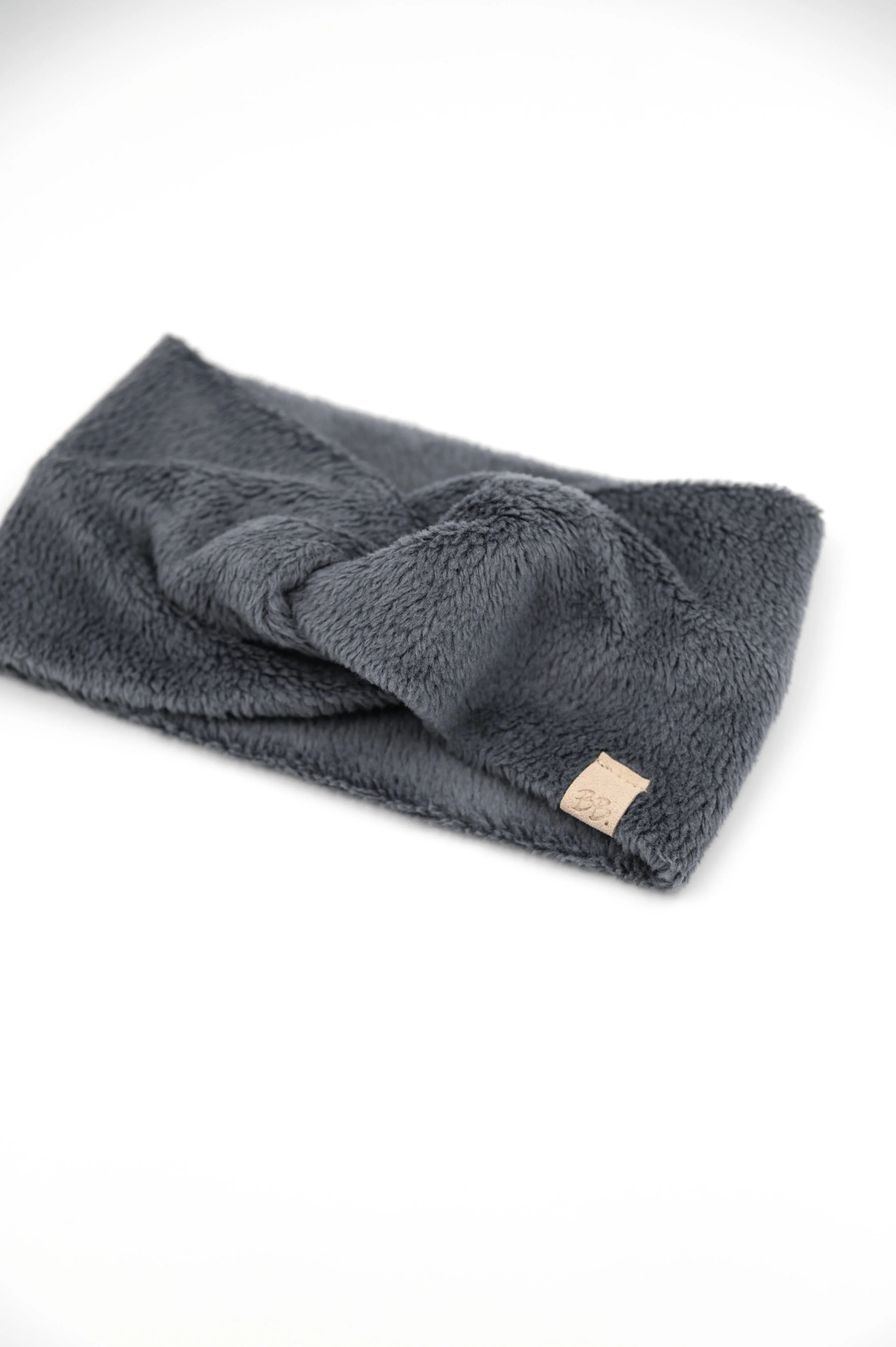 Fascia capelli e scalda orecchie teddy - Midnight Blu