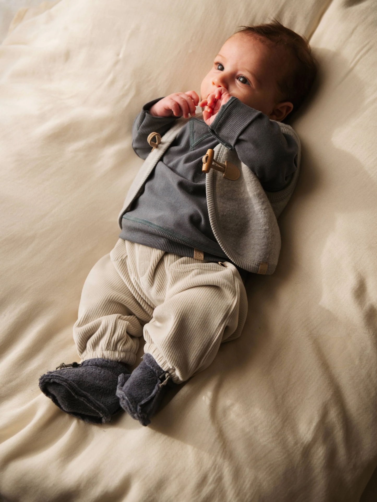 Pants worker con tasche ampie - Sky Grey