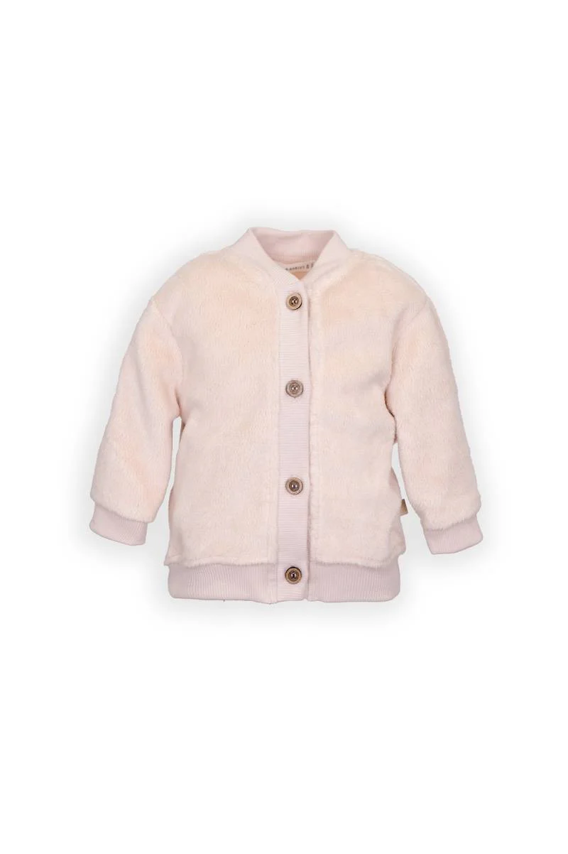 Giacca bomber Teddy - Vintage Pink