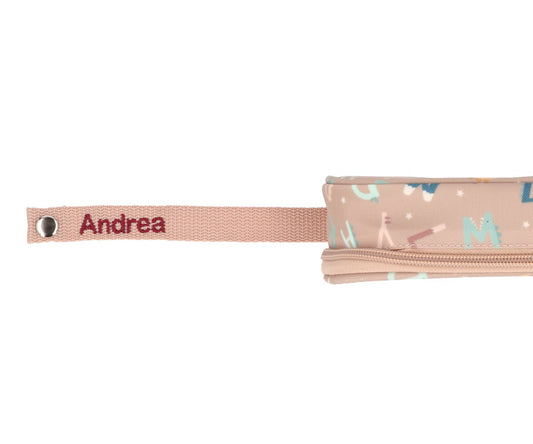 Astuccio Termico Merenda Funny Letters Personalizzabile