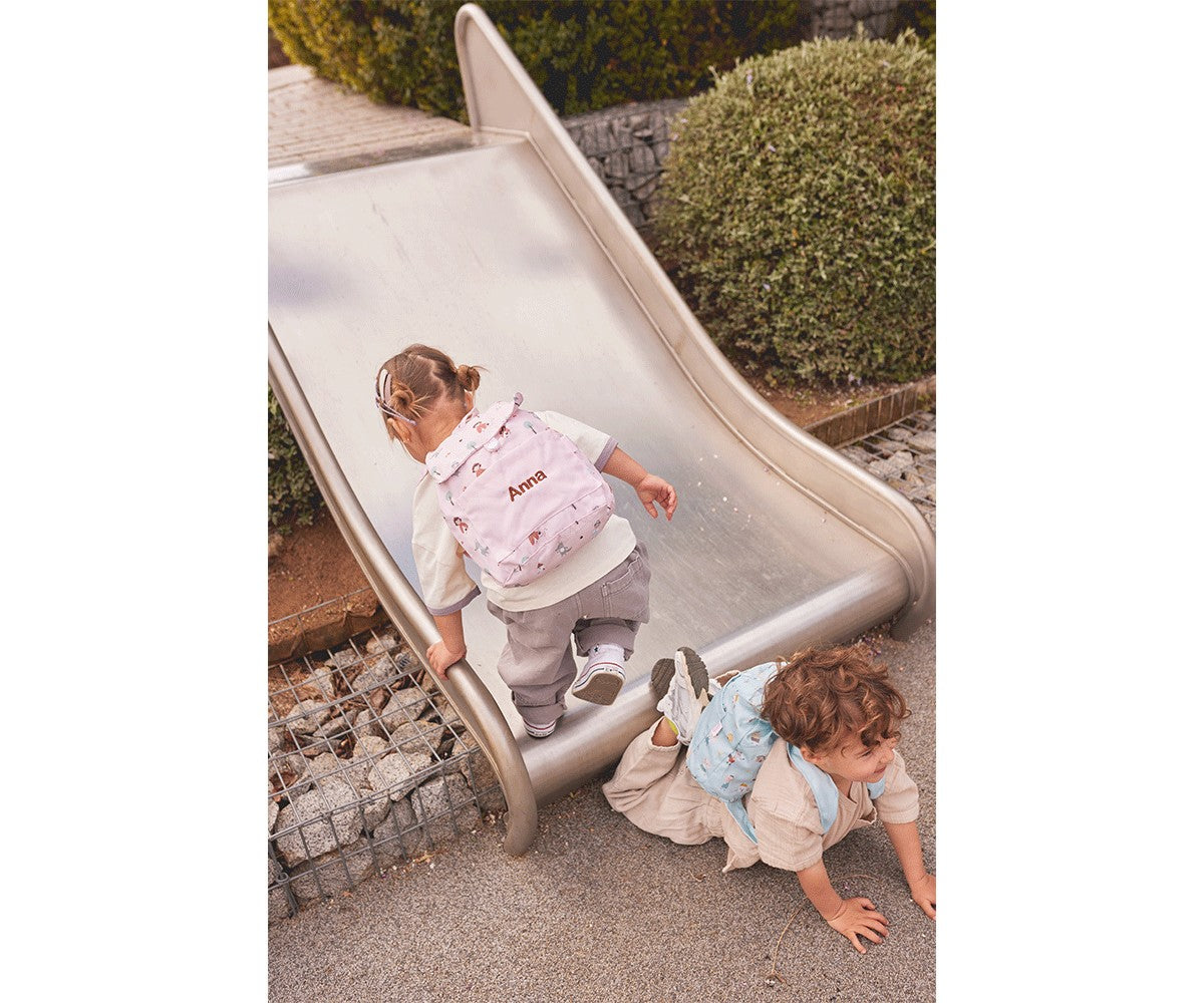 Zaino piccolo Tela Little Red Personalizzabile