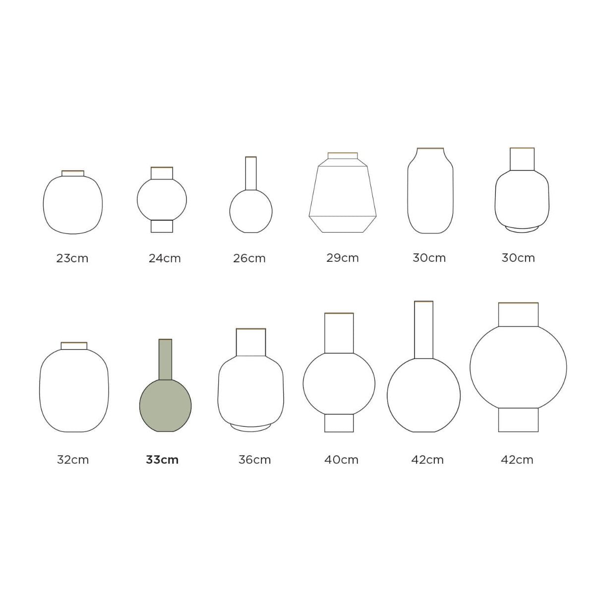 Vaso metal Medium Blue