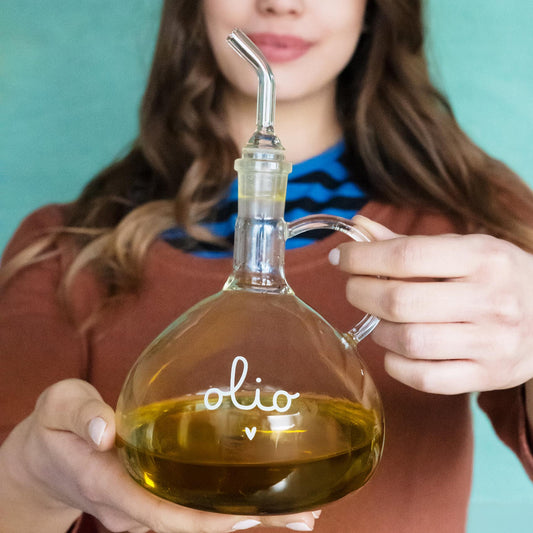 Bottiglia olio Olio cuore