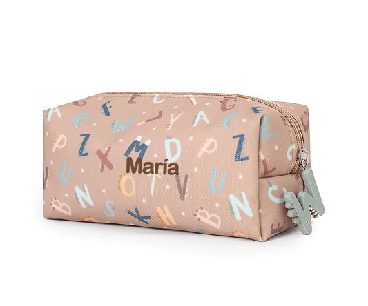 Astuccio Scuola Funny Letters Personalizzabile