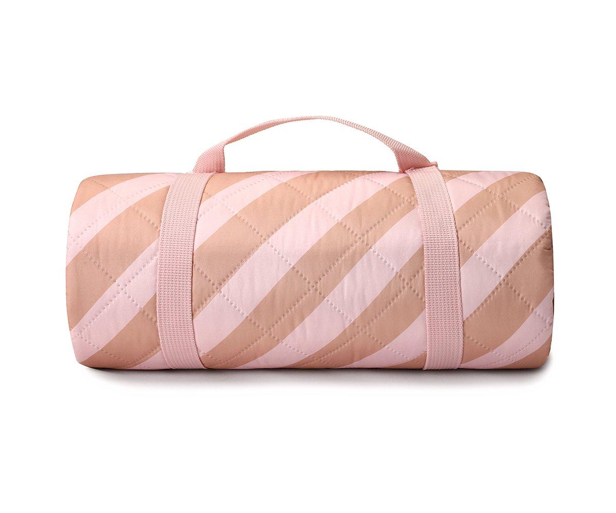 Coperta Picnic - Big Stripes Pink