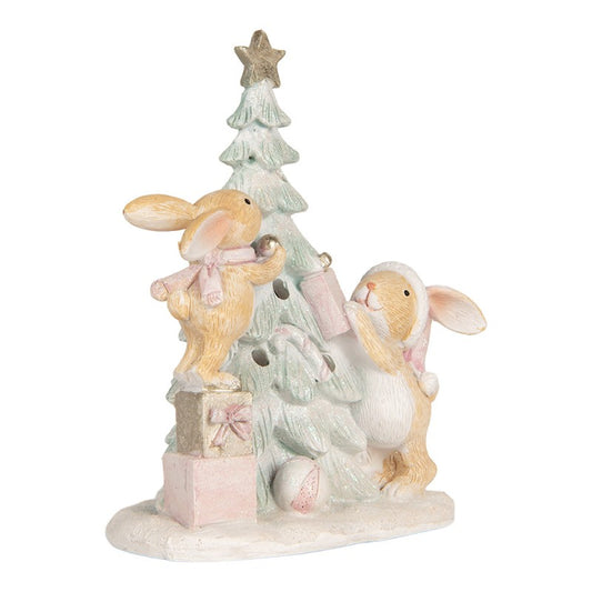 Decoro conigli con Led