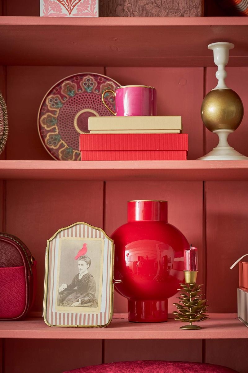 Vaso metal Small Red