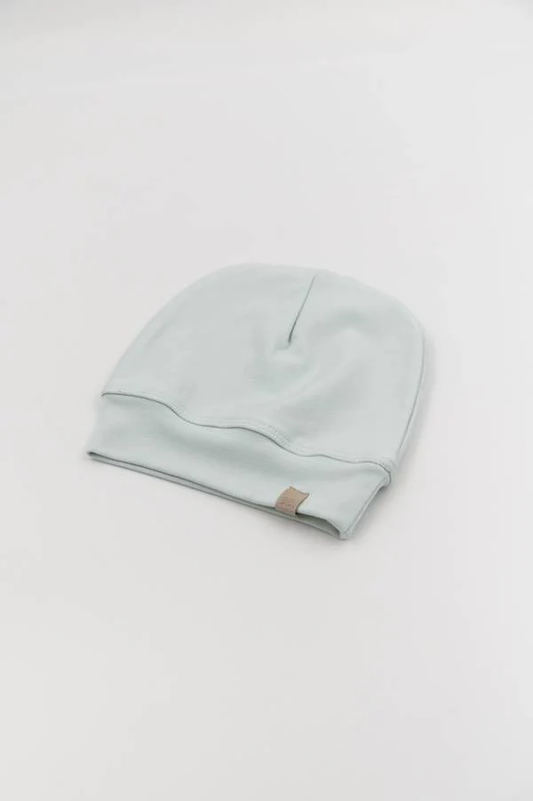 Cappellino con bordo - Blu Blush