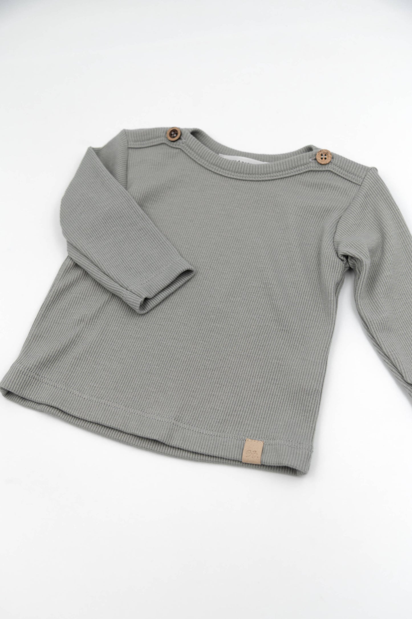 Shirt con apertura spalle - Moss Grey