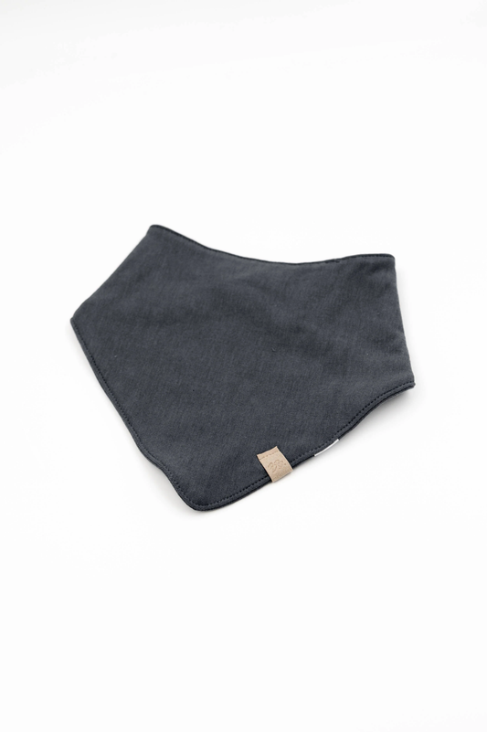 Bavaglino triangolo con lato in spugna - Midnight Blu