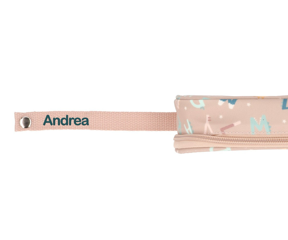 Astuccio Termico Merenda Funny Letters Personalizzabile