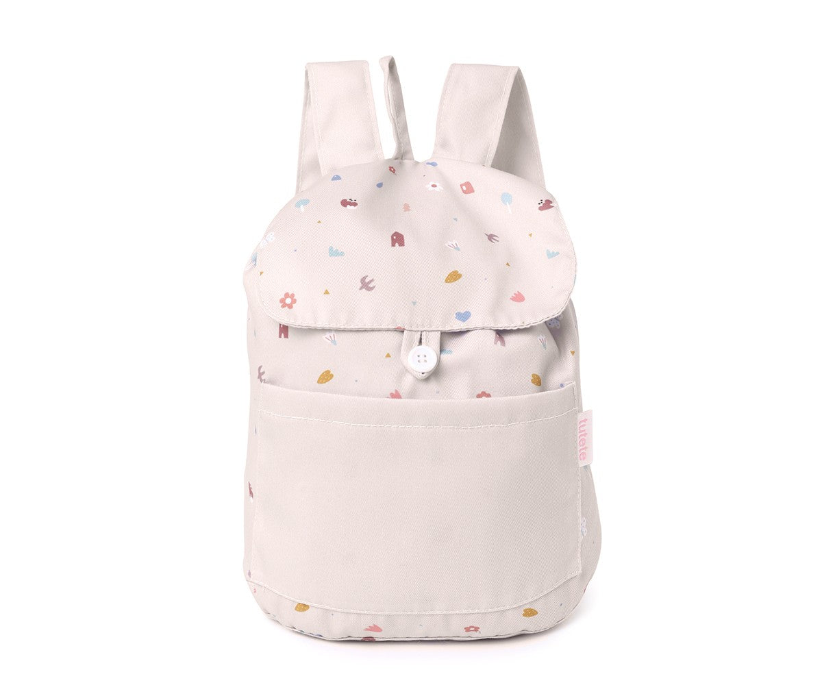 Zaino piccolo Tela Geometric Nature Personalizzabile