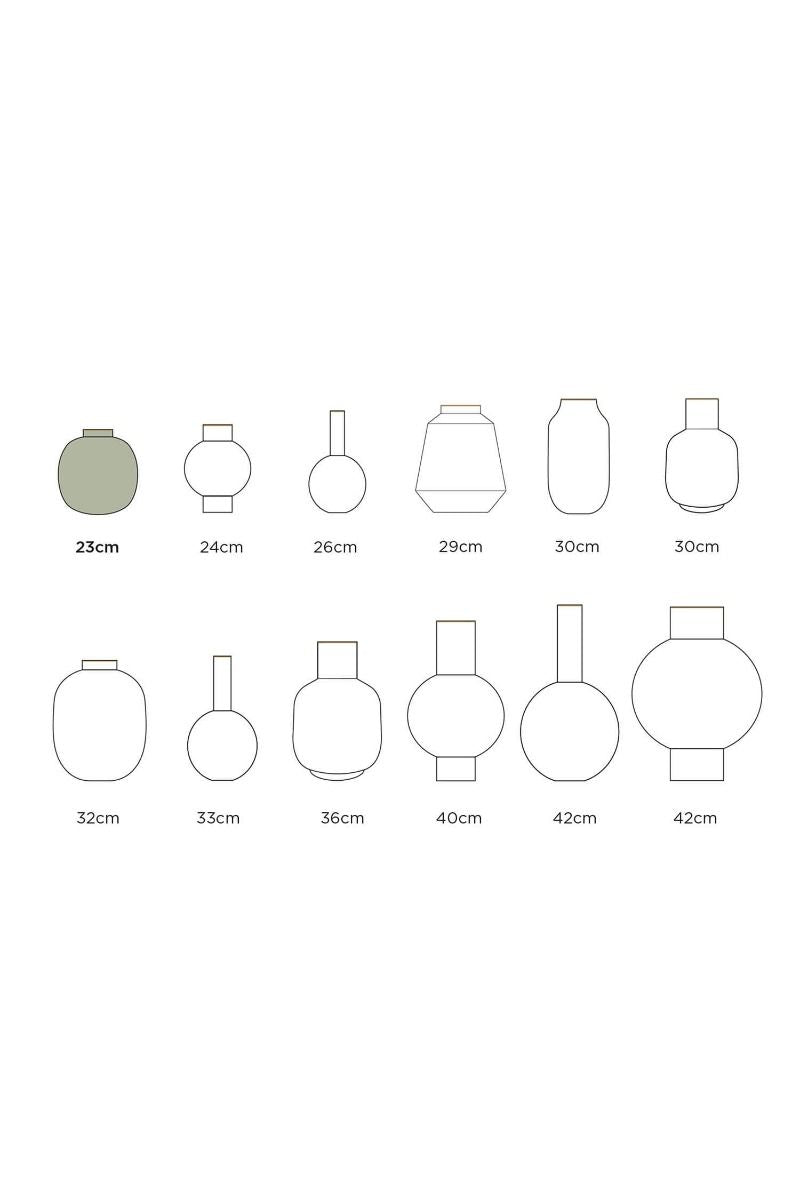 Vaso metal Dots Navy Gold