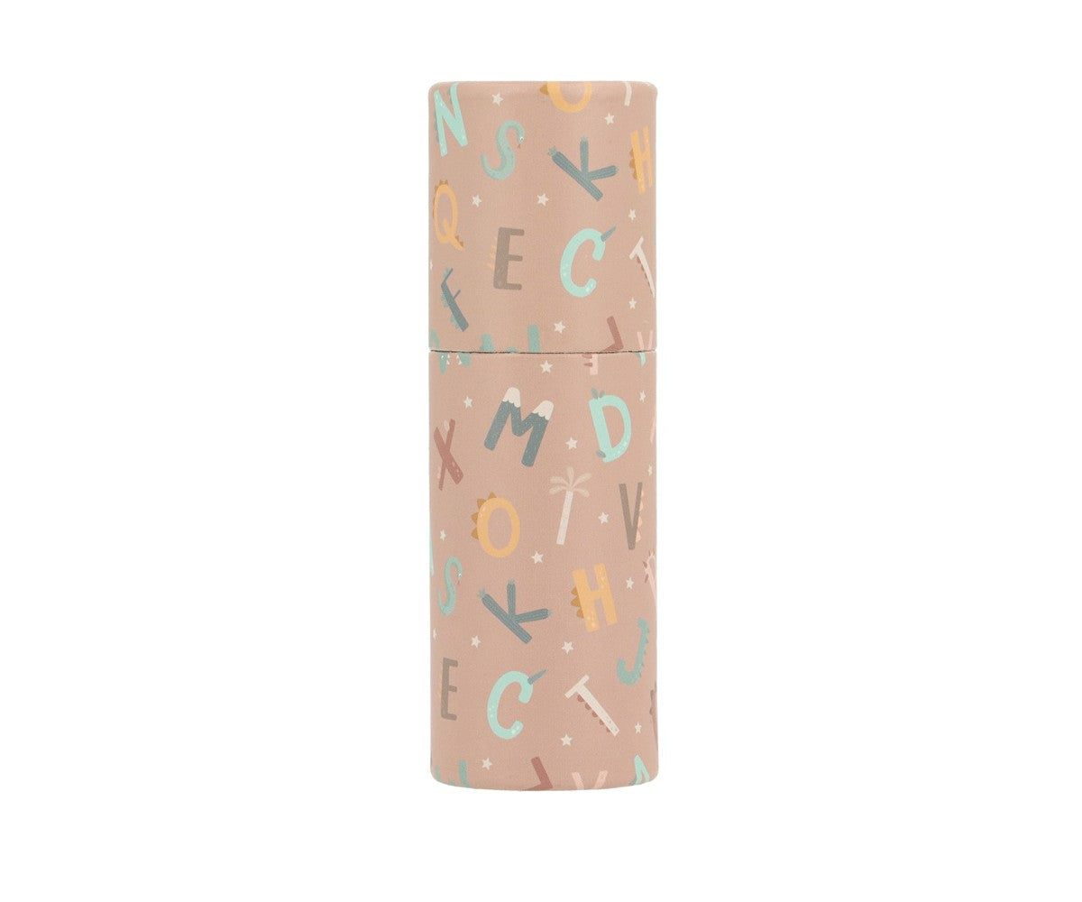 Tubo 12 Pastelli Funny Letters
